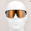 Red Bull Spect Dakota Gummi schwarz/Rauch mit Gold Spiegel Radfahren Brille 8