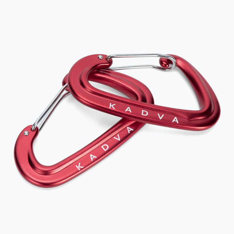 KADVA Hängematte Karabinerhaken Rot 3