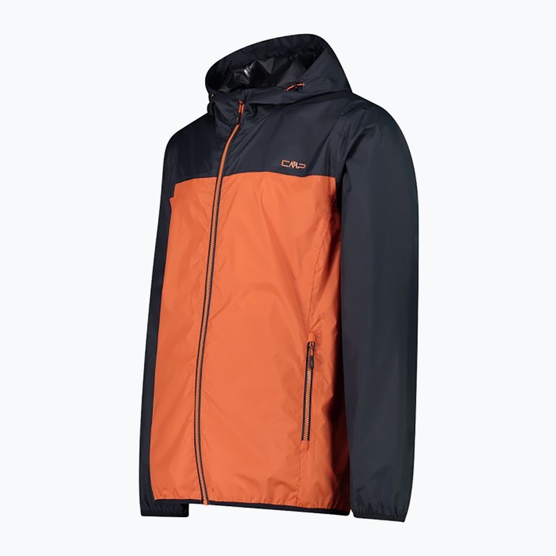 Regenjacke Herren CMP 32X5807 Rain Fix Hood ruggine 3